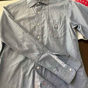 Psycho Bunny Dress Shirt - Light Blue/jean color